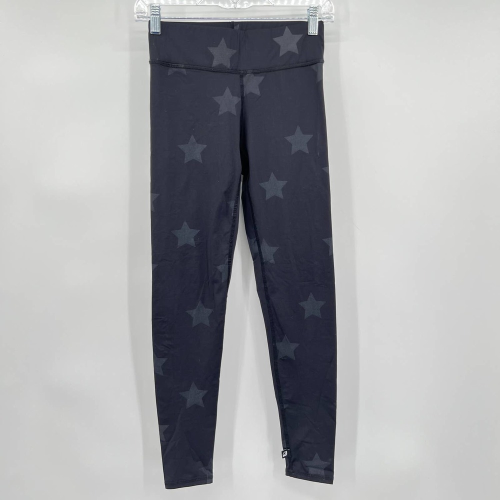 Terez Gray Tonal Star UpLift Leggings Size Small